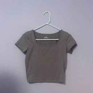 Neutral Tones Short Sleeve Top